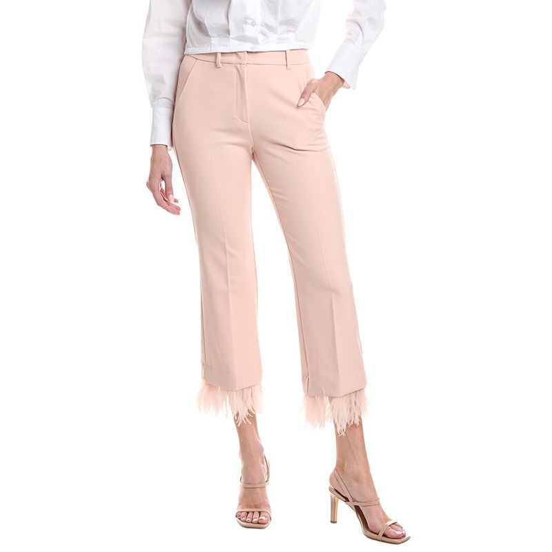 Marella Womens Fagus Long Trouser, Powder
